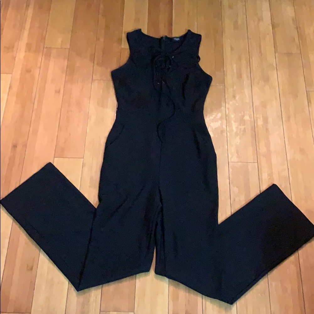 Trac black jumpsuit